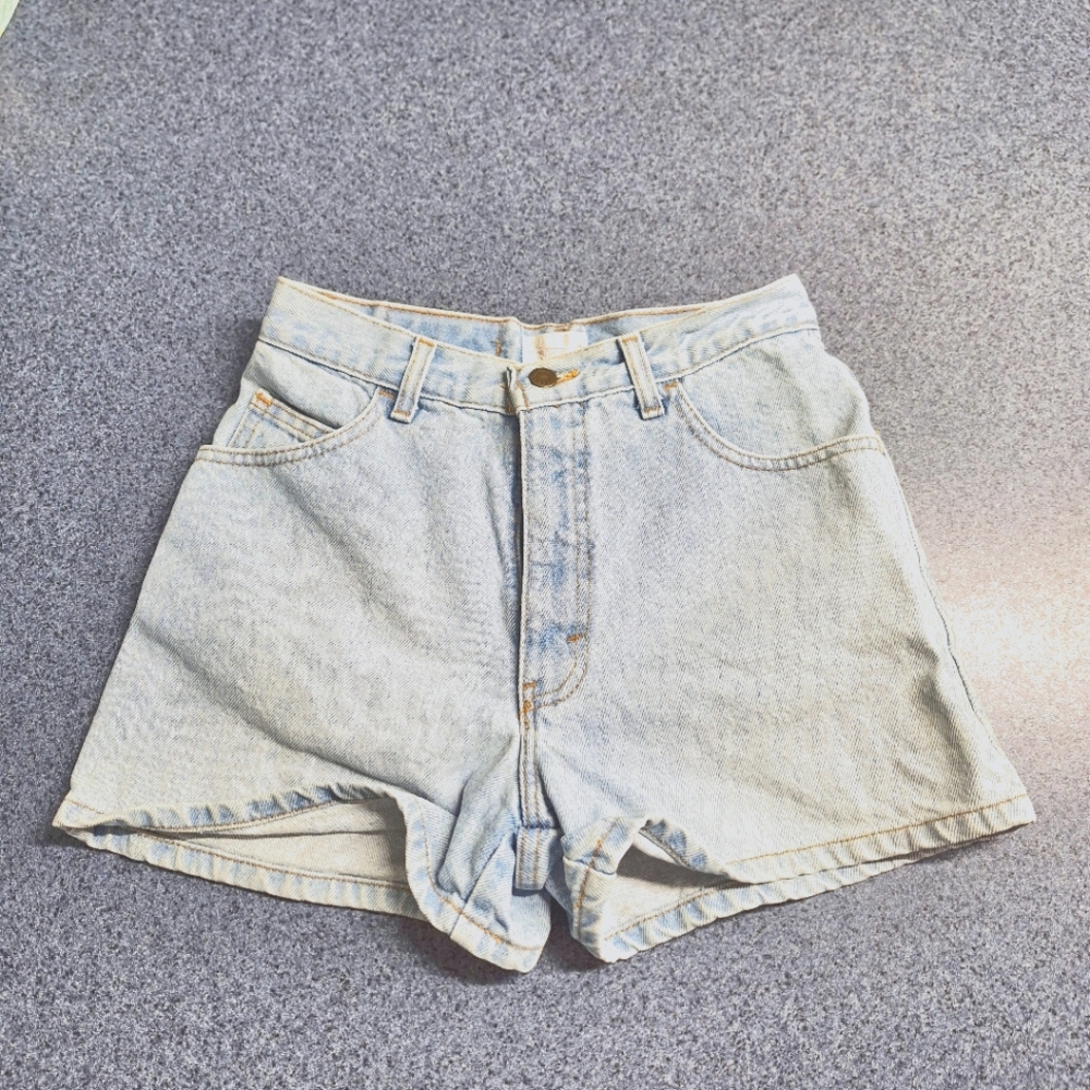 Moda INTL "London Jean Company" Y2K Denim High Rise Shorts Size 4, Cut#52-159